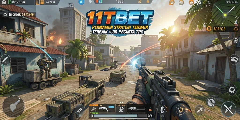 Gameplay seru 11TBET dalam aksi pertempuran TPS.