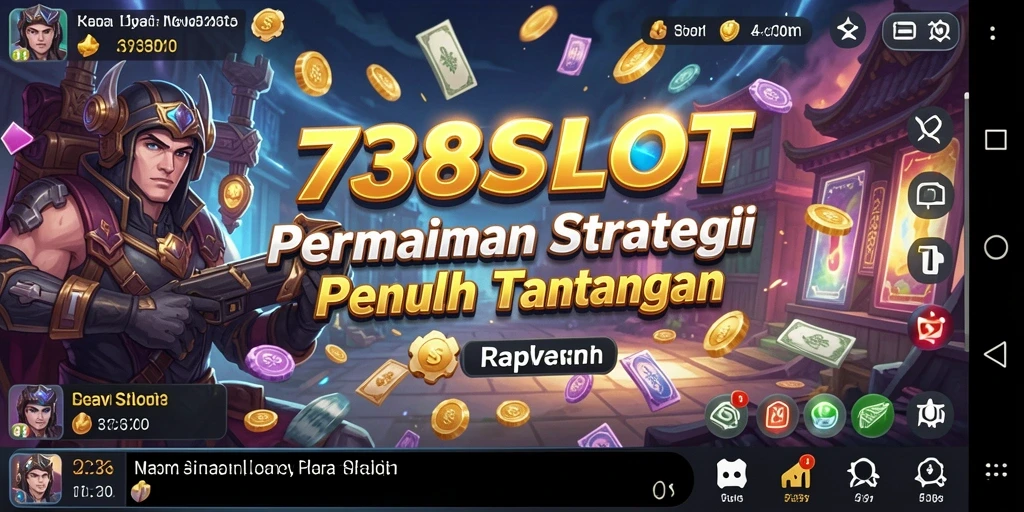 Tampilan gameplay menegangkan di 738SLOT dengan elemen strategi.