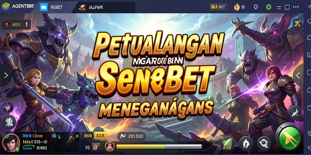 Tampilan gameplay AGENT88BET dengan petualangan seru dan eksplorasi mendalam.