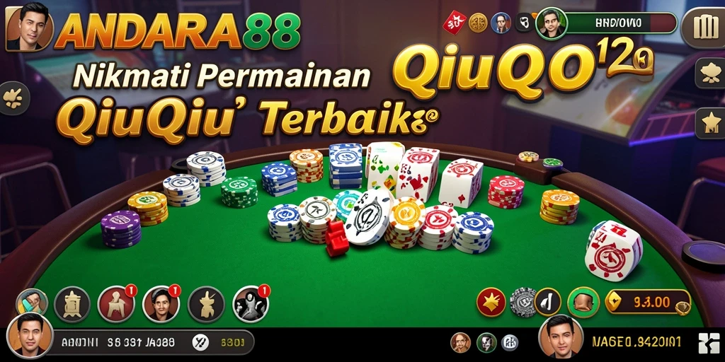 Gameplay seru QiuQiu di ANDARA88 dengan visual menarik.