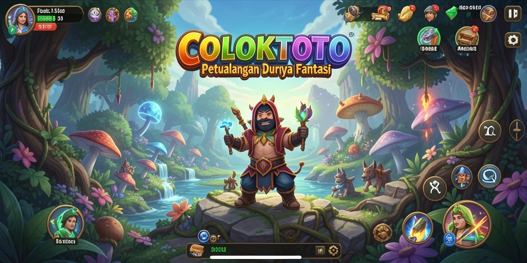 Gameplay COLOKTOTO yang seru dengan pemandangan fantastis.