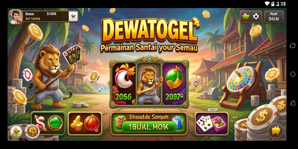 Screenshot gameplay DEWATOGEL menampilkan keseruan dalam setiap level.