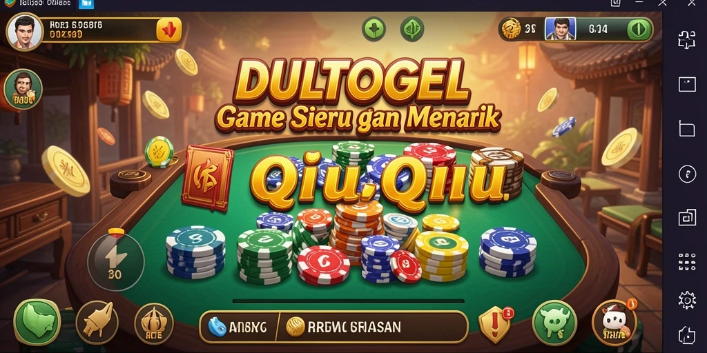 Tampilan gameplay QiuQiu yang seru dan penuh tantangan.
