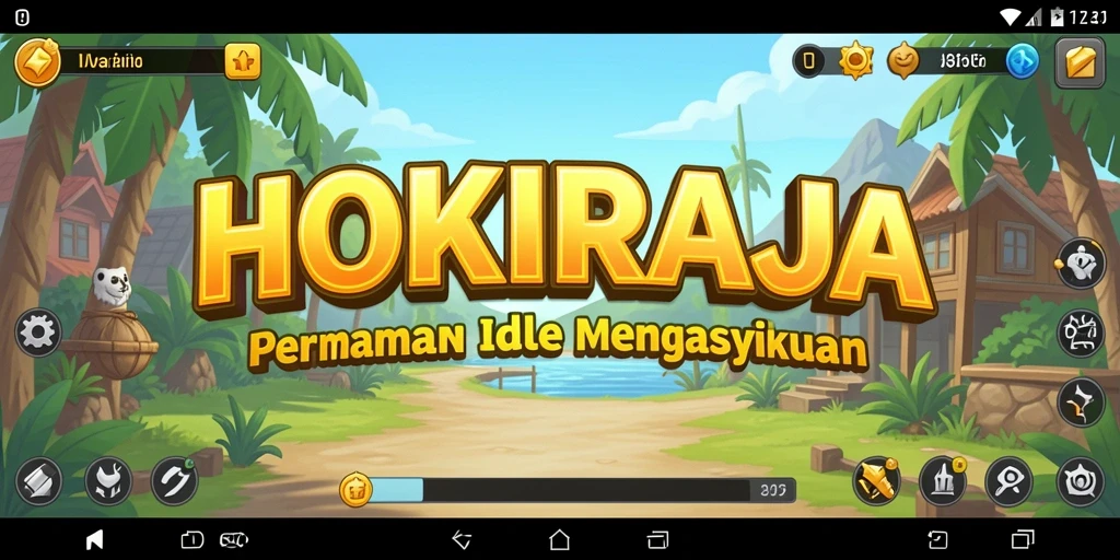 Tampilan gameplay HOKIRAJA yang menawan dan interaktif.