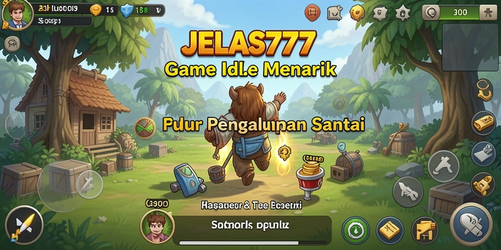 Tampilan gameplay JELAS777 yang menarik dan santai.