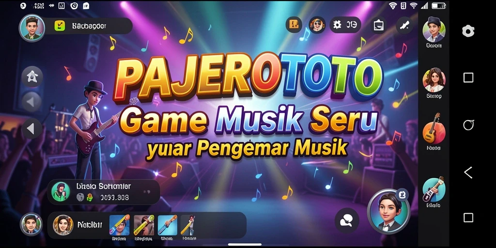 Tampilan screenshot PAJEROTOTO menampilkan gameplay seru dalam bermain musik.