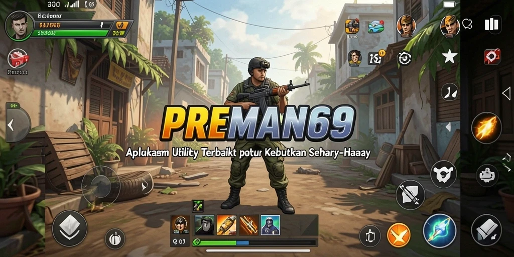 Tampilan screenshot PREMAN69 yang menunjukkan fitur pengingat dan catatan.
