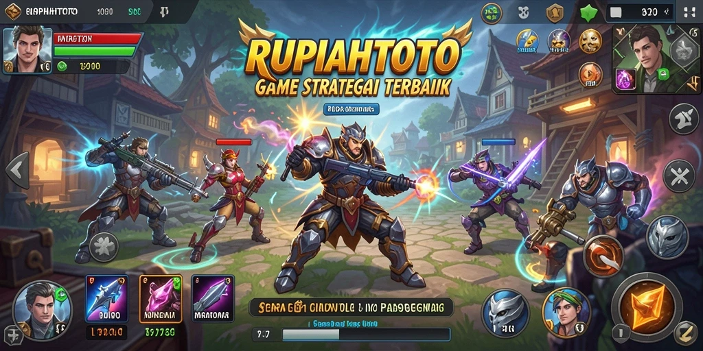 Tampilan gameplay RUPIAHTOTO yang menarik dan strategis.